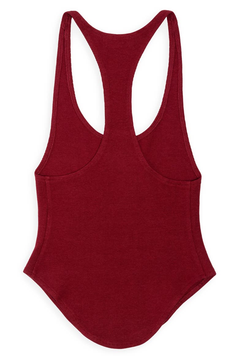 Haze Racerback Tank, Alternate, color, MERLOT