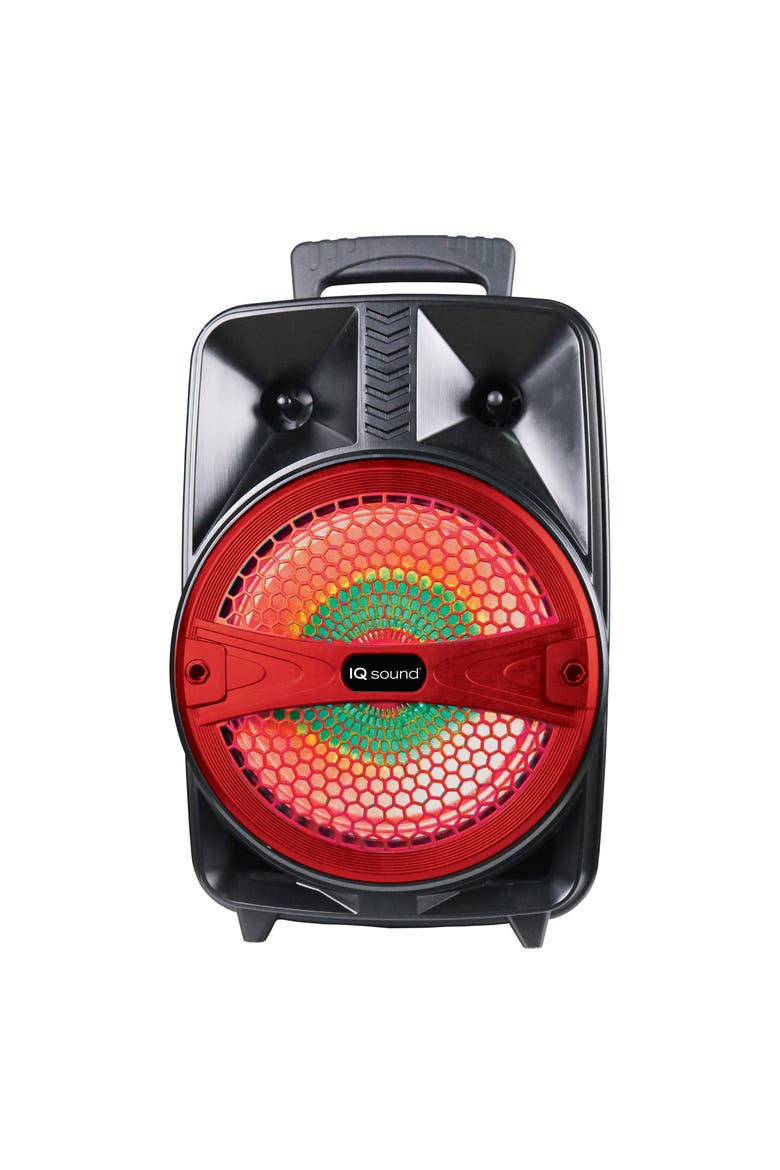 8 Inch Portable Bluetooth Speaker with Microphone, Main, color, Black