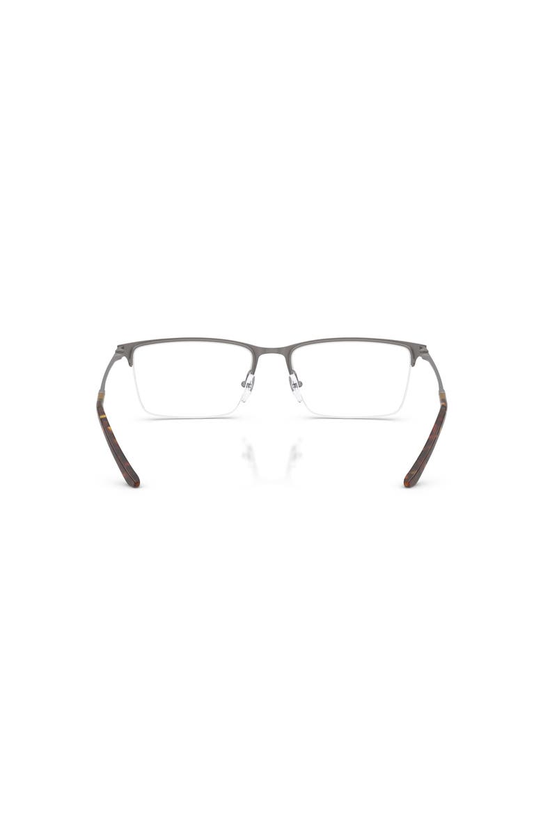 55mm Rectangle optical glasses, Alternate, color, Grey