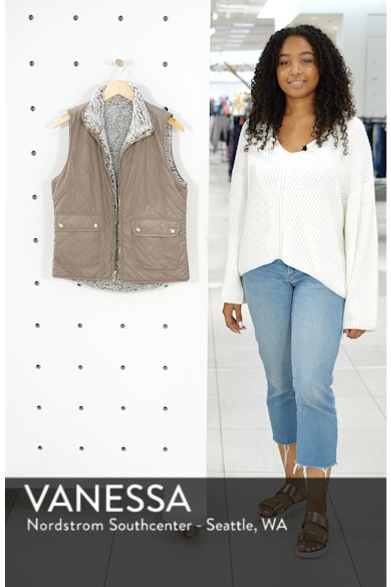 Reversible Fleece Lined Quilted Vest video