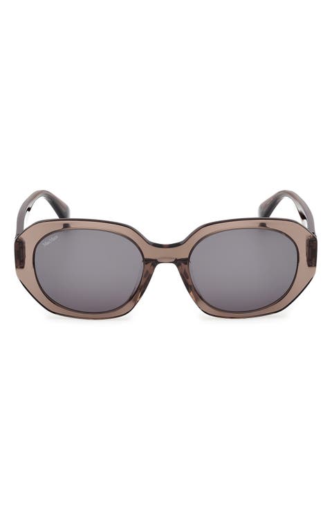 54mm Round Sunglasses