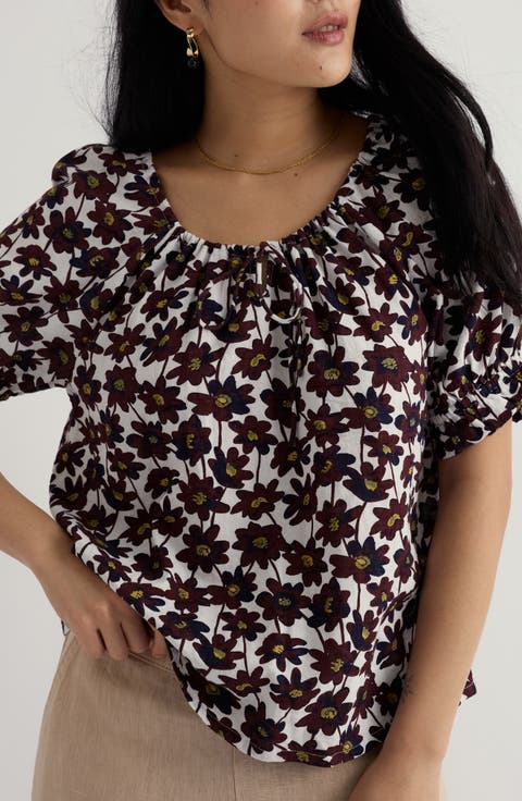 Ceanothus Keyhole Neck Top