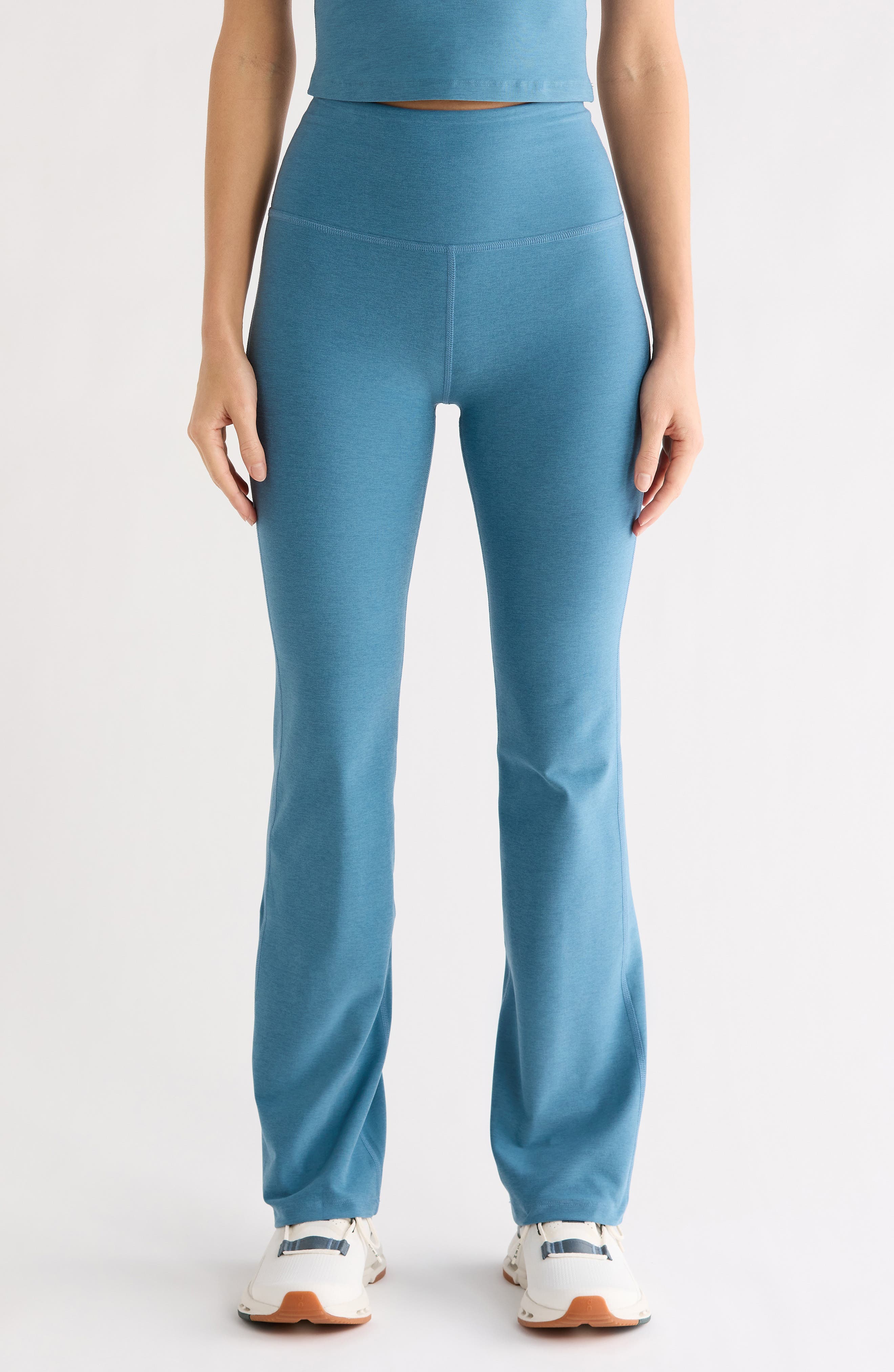 Beyond Yoga Practice Space Dye High Waist Pants