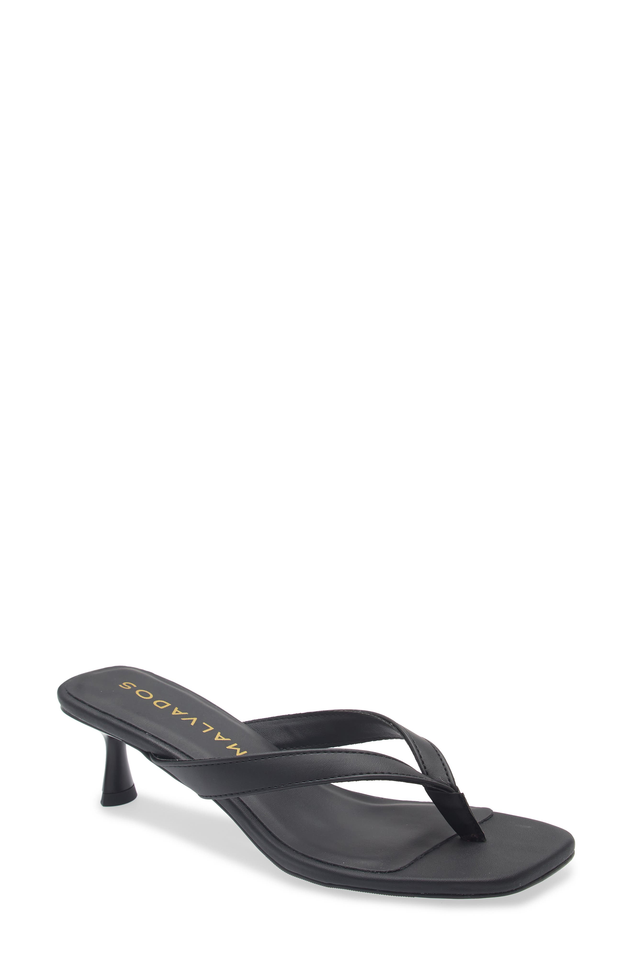 Malvados LBK Kitten Heel Thong Sandal, Main, color, 