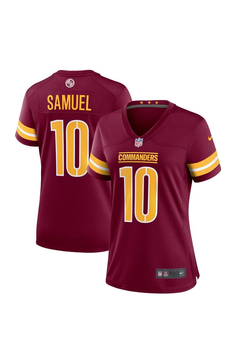 Nike Women's Nike Curtis Samuel Burgundy Washington Commanders Player Jersey, Main, color, 