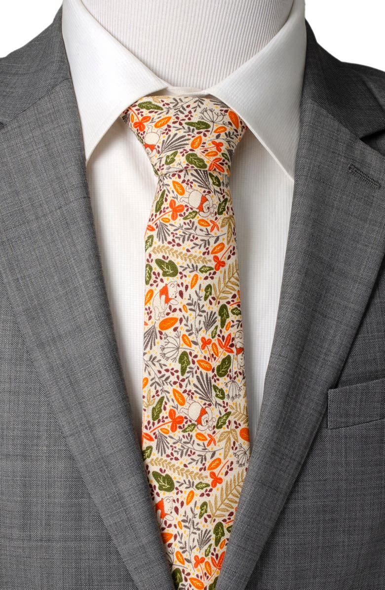 Cufflinks, Inc. x Disney Winnie the Pooh Linen Tie, Alternate, color, Tan