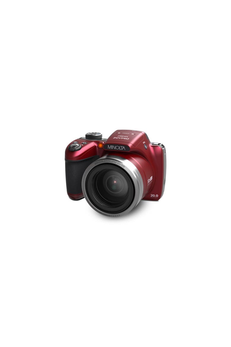 MN52Z 20MP/4K 52X Optical Zoom Bridge Camera, Alternate, color, Red