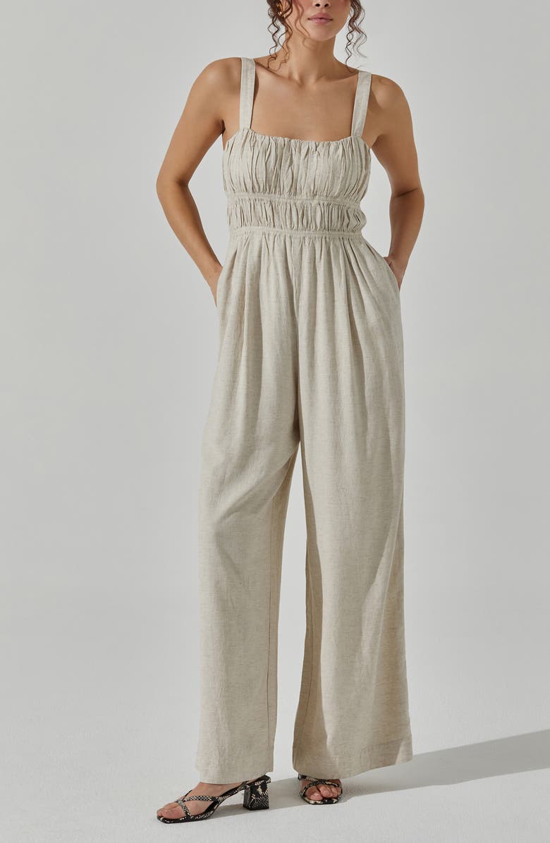 ASTR the Label Wide Leg Jumpsuit, Alternate, color, 