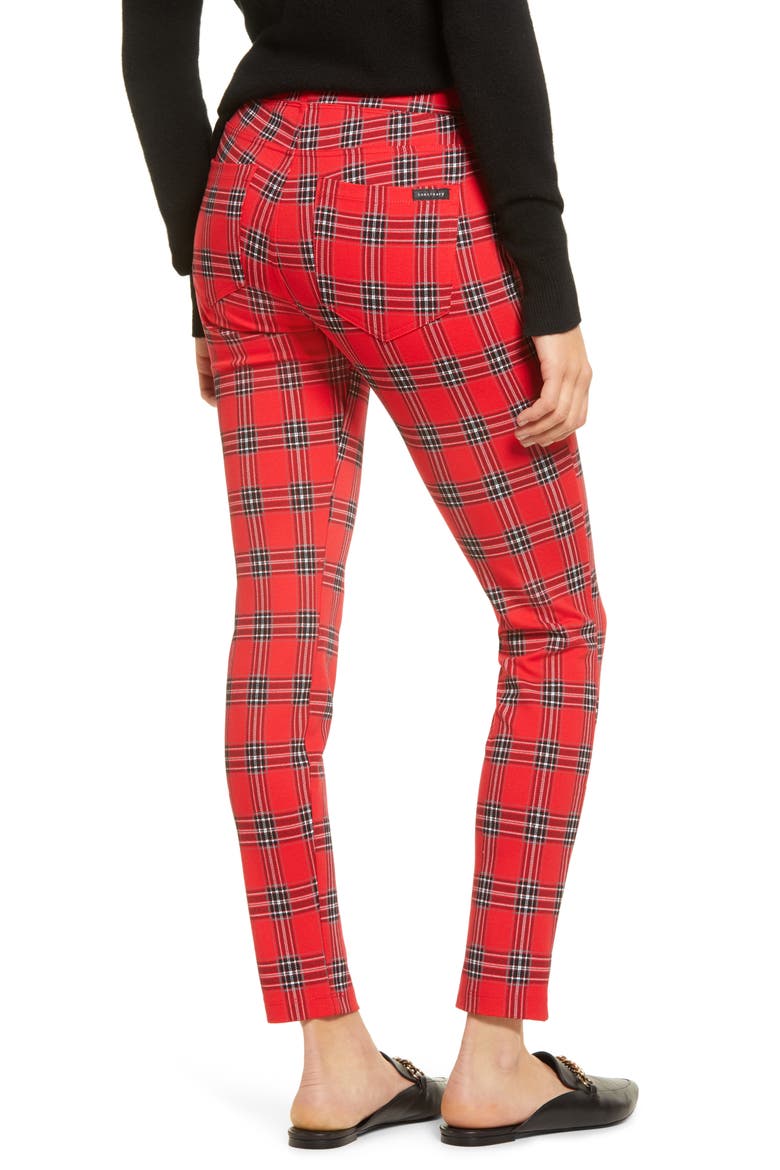Runway Pattern Leggings, Alternate, color, CAMBRIDGE PLAID