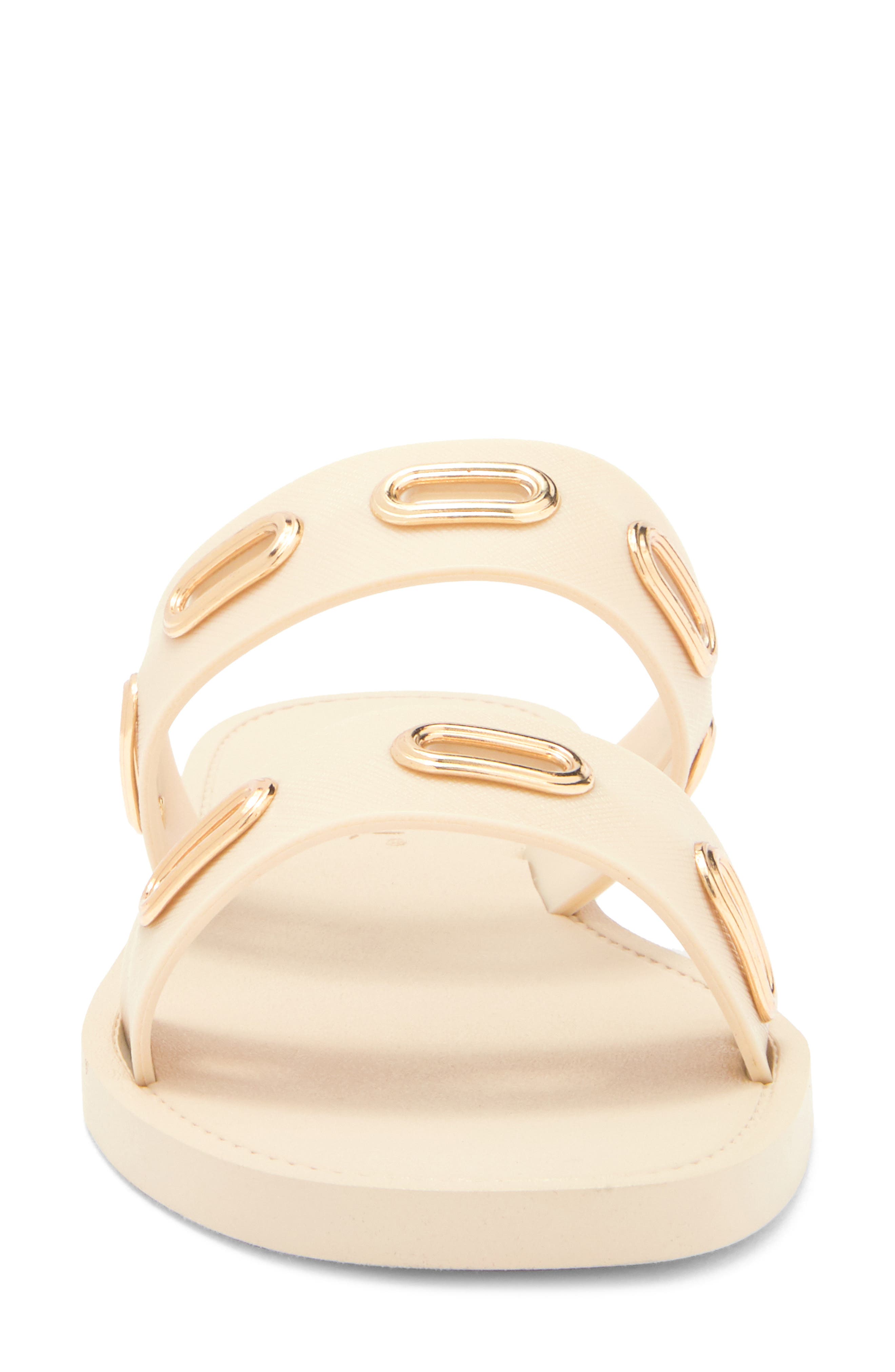 Linda Grommet Sandal, Alternate, color, WHITE SAND
