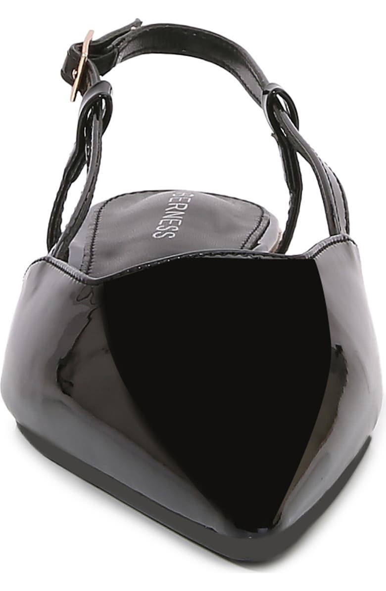 BERNESS Cass Pointed Toe Flat, Alternate, color, Black