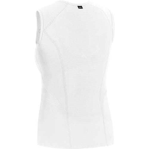 Gorewear Base Layer Sleeveless Shirt In White