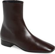 The Row Cindy Square Toe Ankle Boot