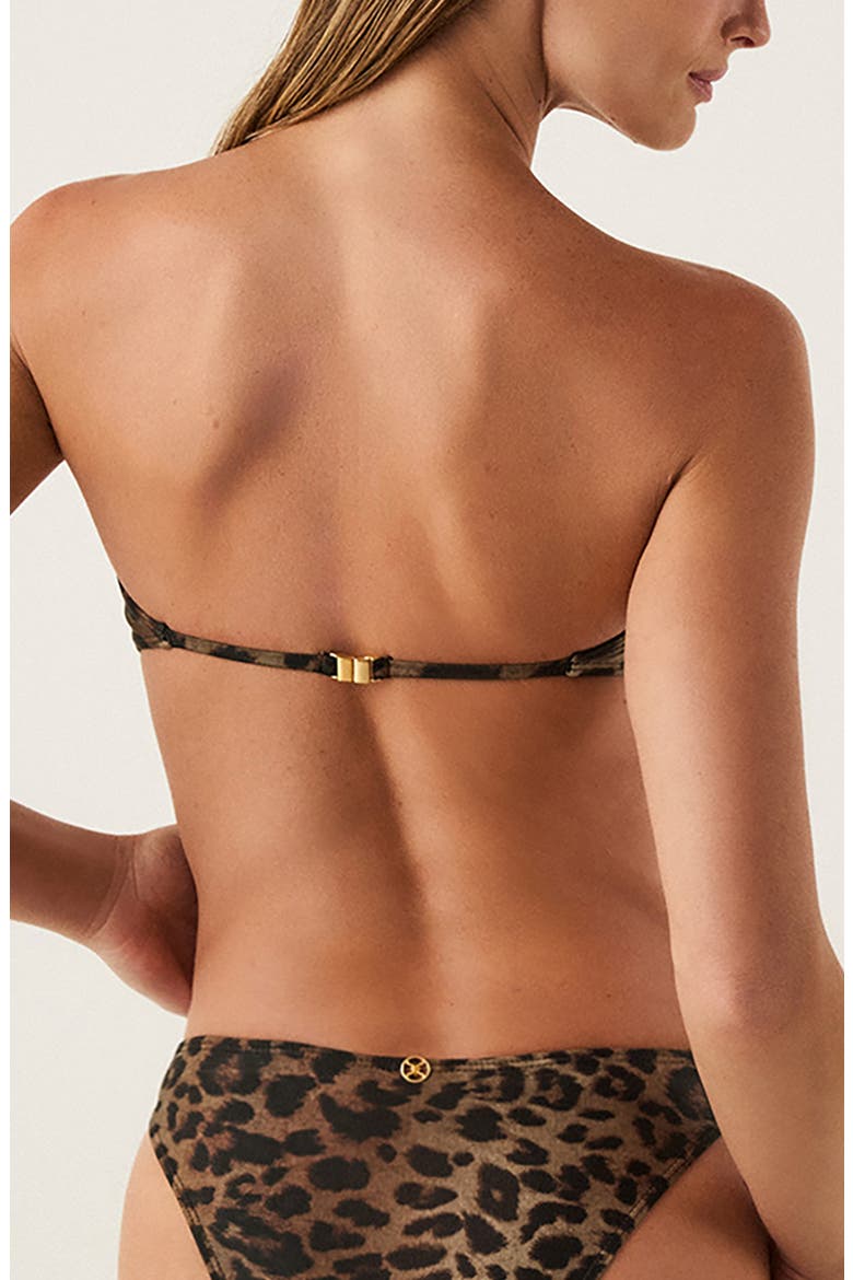 Rosie Bandeau Bikini Top, Alternate, color, MULTI