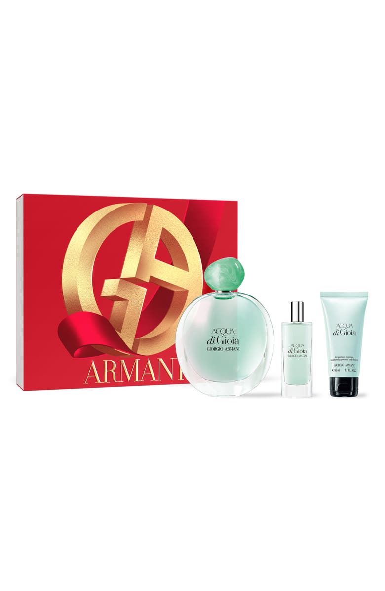 ARMANI beauty Acqua di Gioia Eau de Parfum Set (Limited Edition) $167 Value, Main, color,