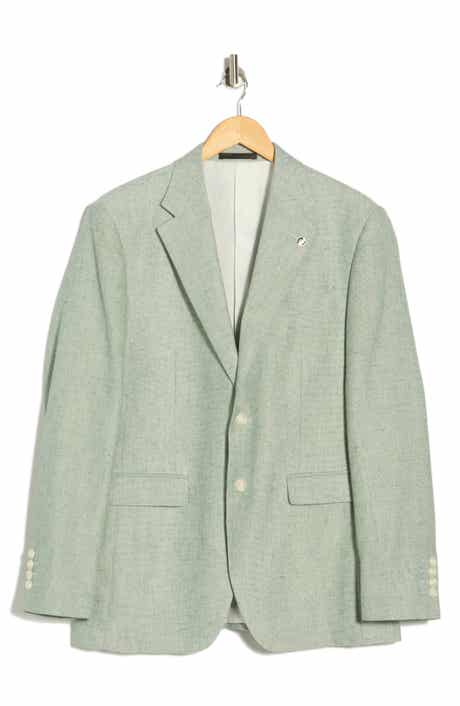 T.R. PREMIUM Slim Fit Stretch Linen Sport Coat