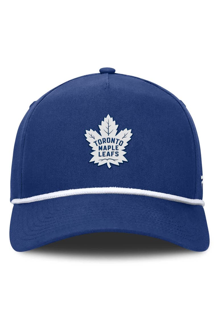 Men's Fanatics Blue Toronto Maple Leafs Authentic Pro Rink Roper A-Frame Adjustable Hat, Alternate, color, Blue