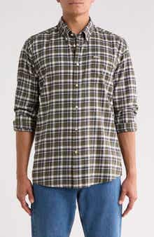 Turville Regular Fit Plaid Cotton Button-Down Shirt