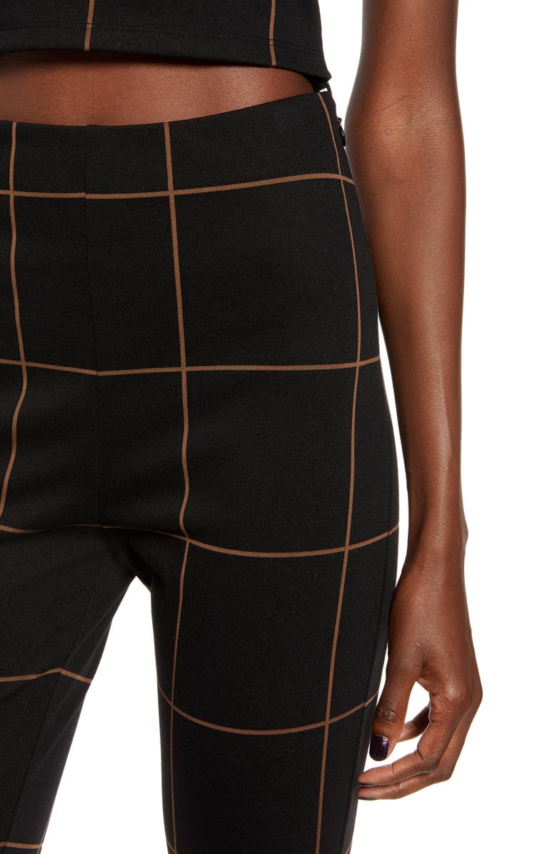 Leith Ponte High Waist Kick Flare Pants, Alternate, color,