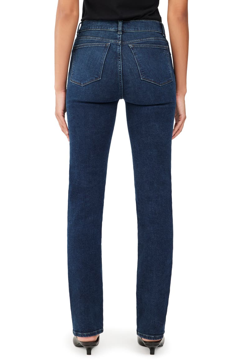 Mara Instasculpt Mid Rise Straight Leg Jeans, Alternate, color, INDIA INK