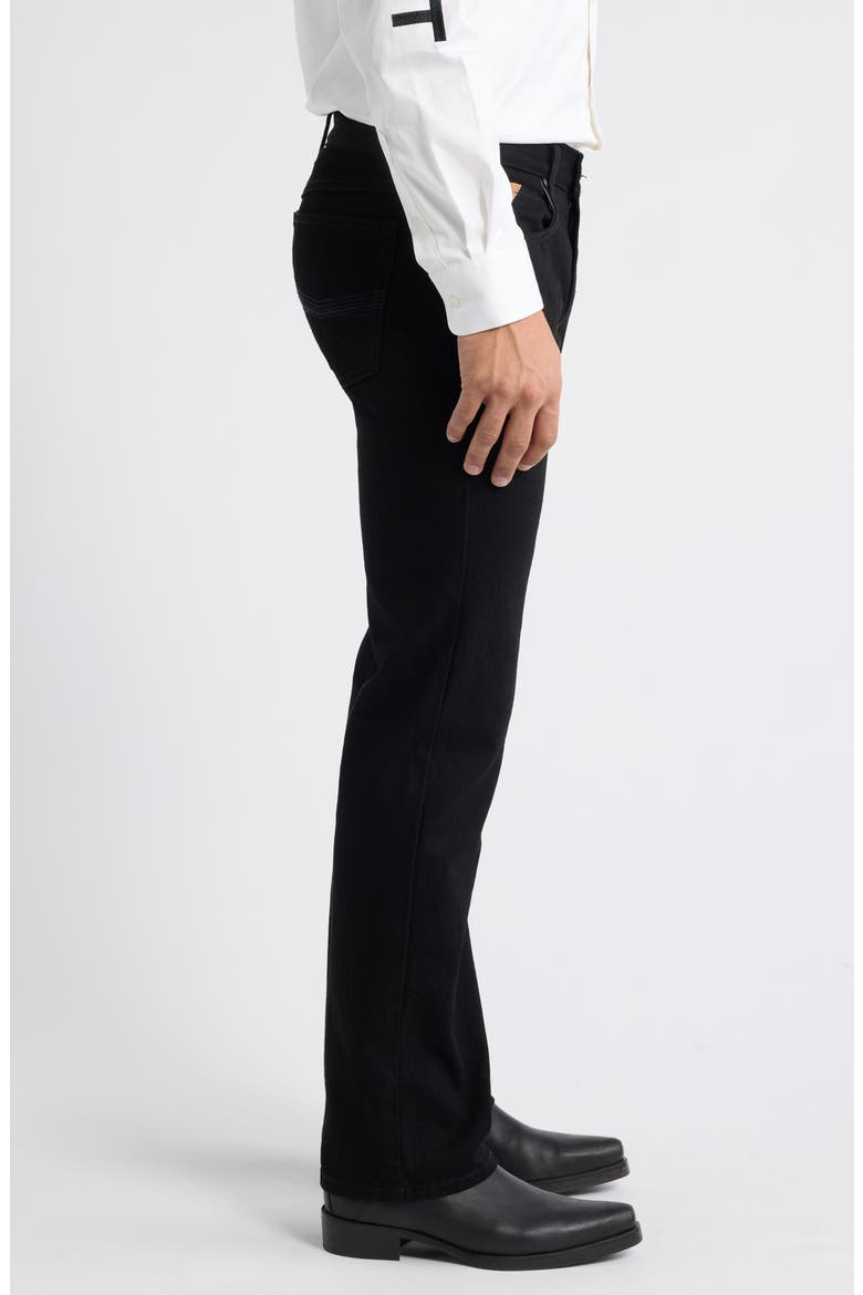 M7 Slim Legacy Low Rise Straight Leg Jeans, Alternate, color, BLACK