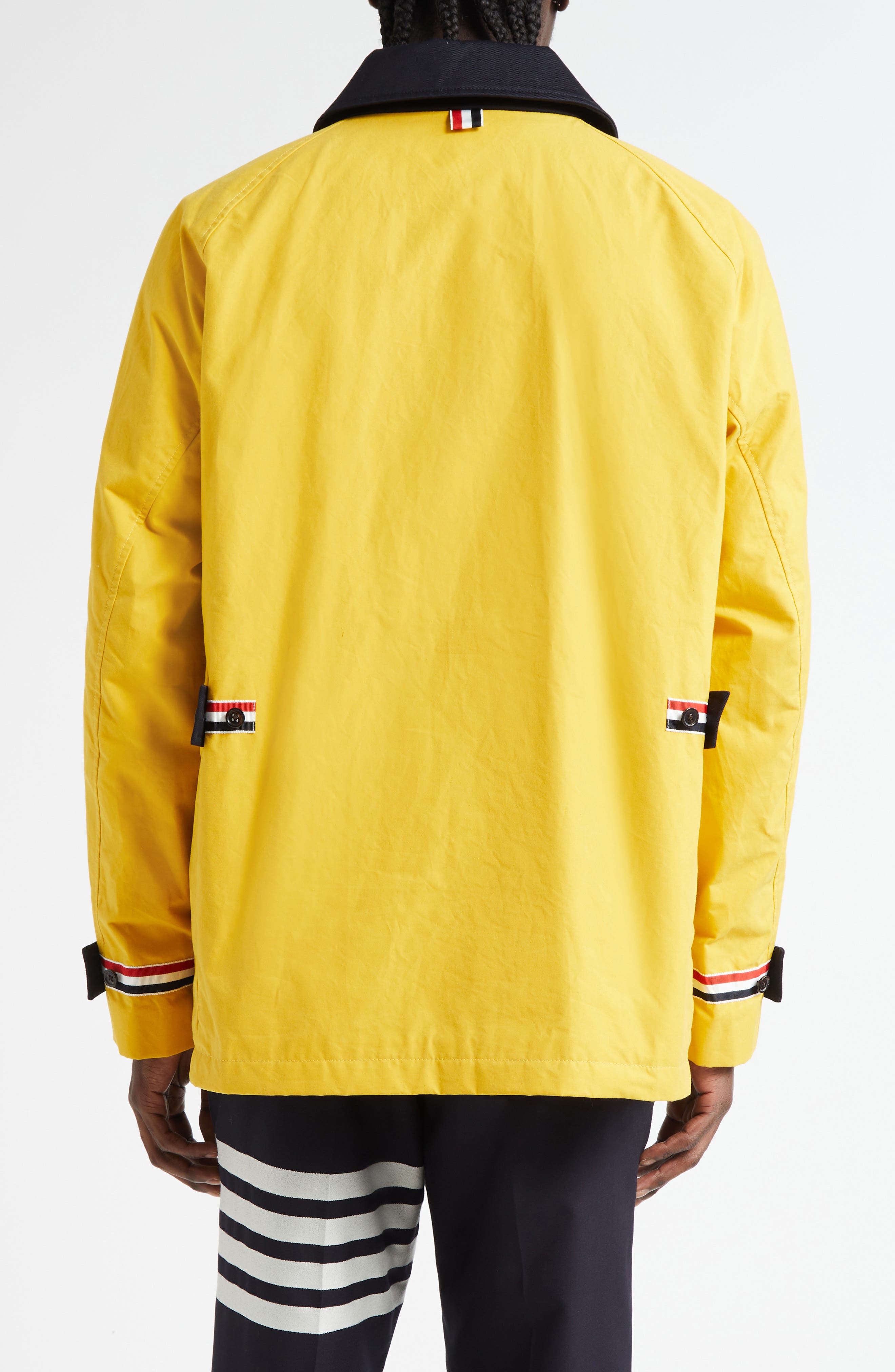 Crop Shawl Collar Field Jacket - image 2