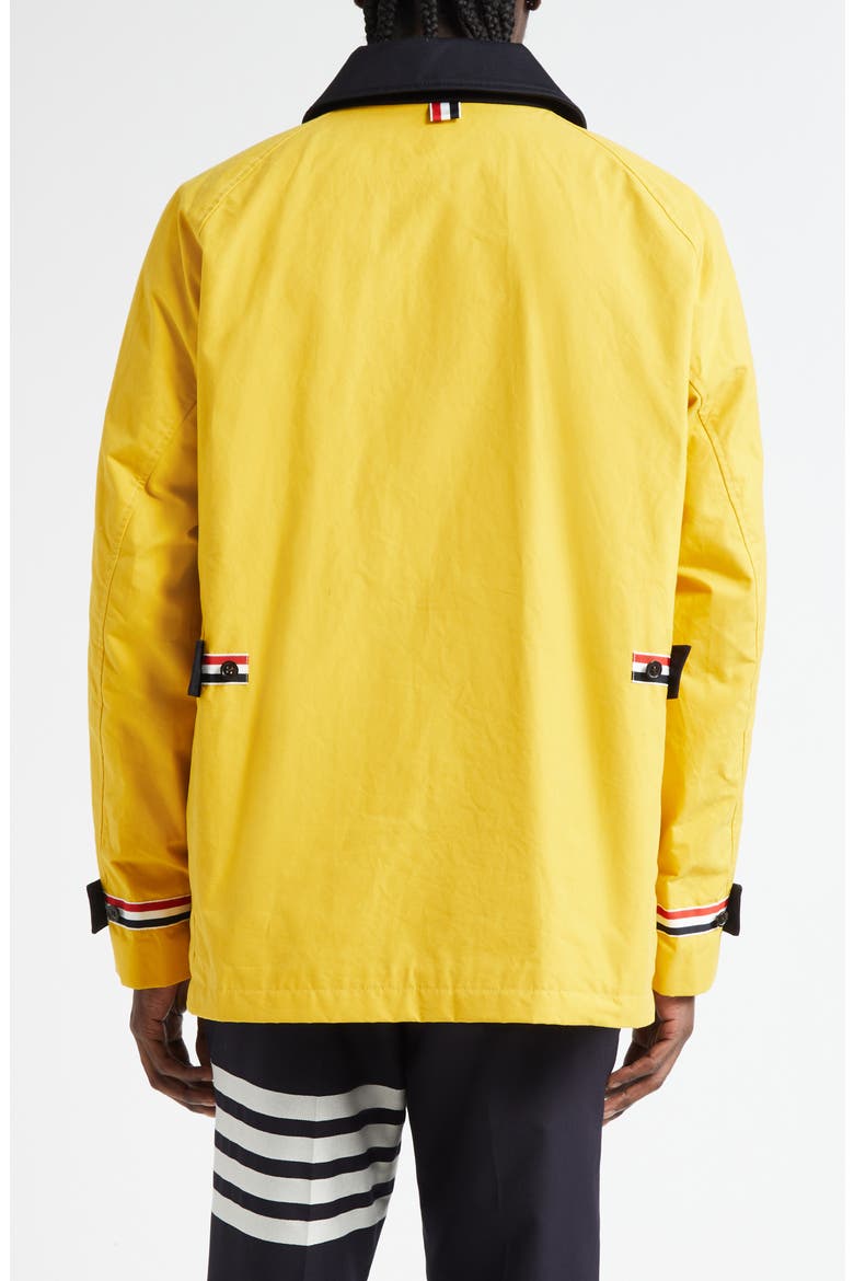 Crop Shawl Collar Field Jacket, Alternate, color, YELLOW