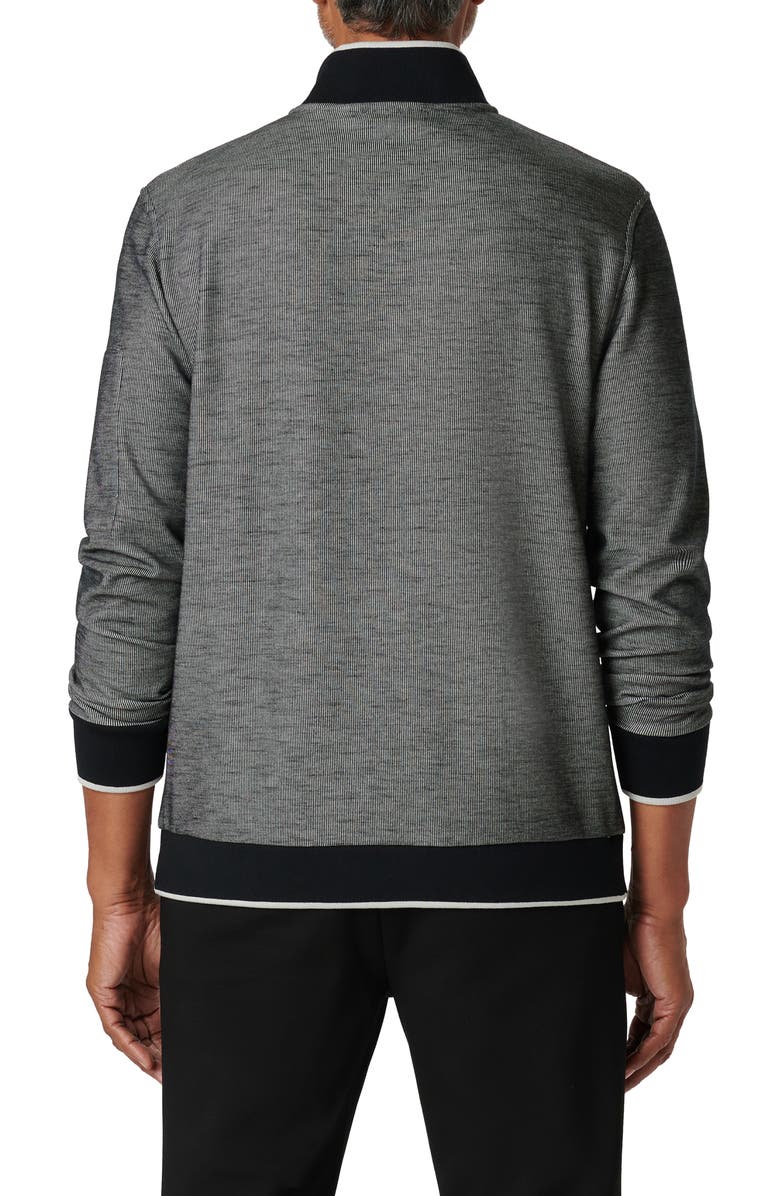 Bugatchi Quarter Zip Pullover, Alternate, color, 