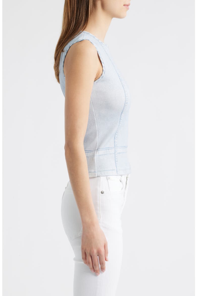 Miramar Stretch Cotton Rib Muscle Tank, Alternate, color, ALIAH