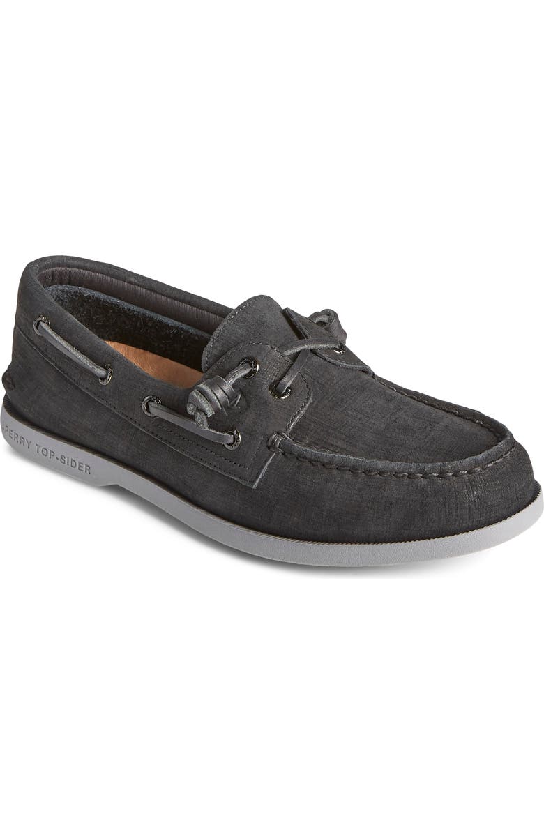 Sperry A/O 2-Eye Plushwave Checkmate Slip-On Sneaker, Main, color,