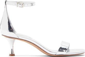 Vinkely Square Toe Kitten Heel Sandal (Women)<br>