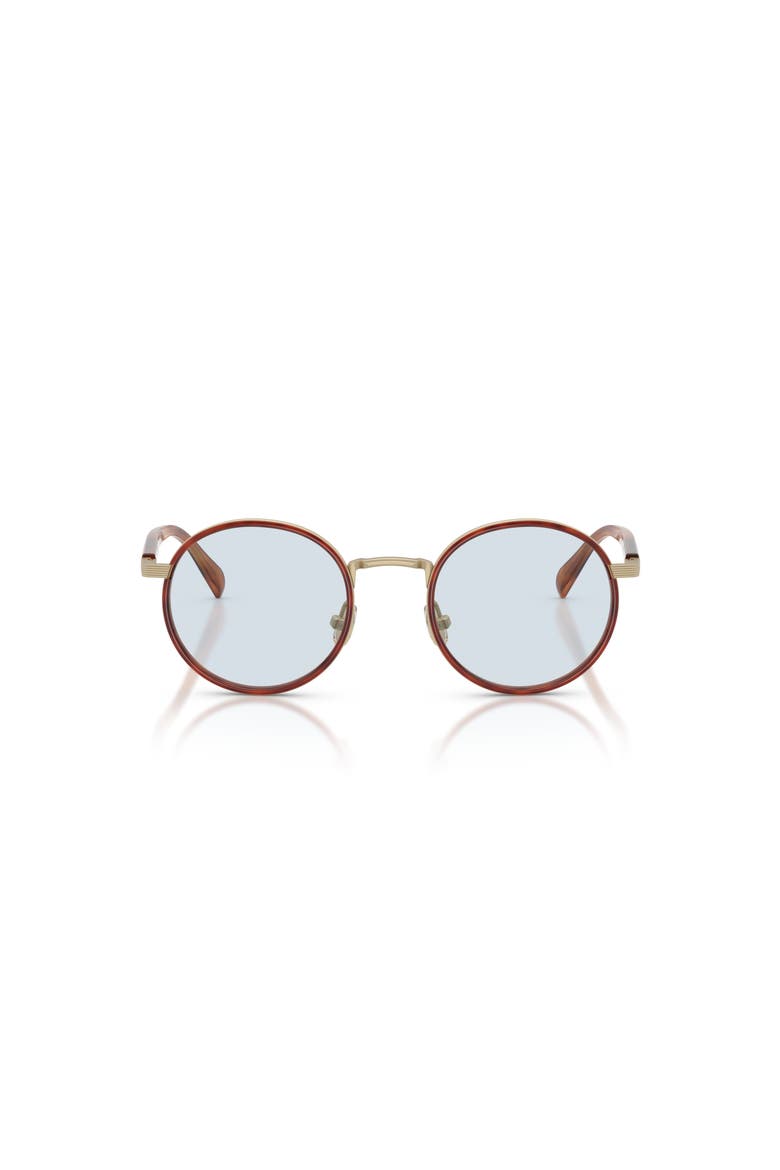 48mm Round optical glasses, Alternate, color, Gold
