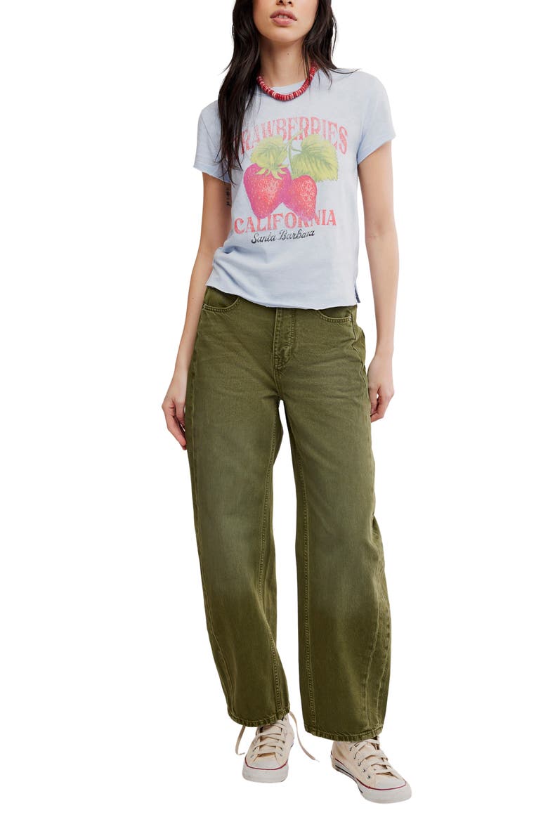 Nova Organic Cotton Blend Graphic T-Shirt, Alternate, color, STRAWBERRY COMBO