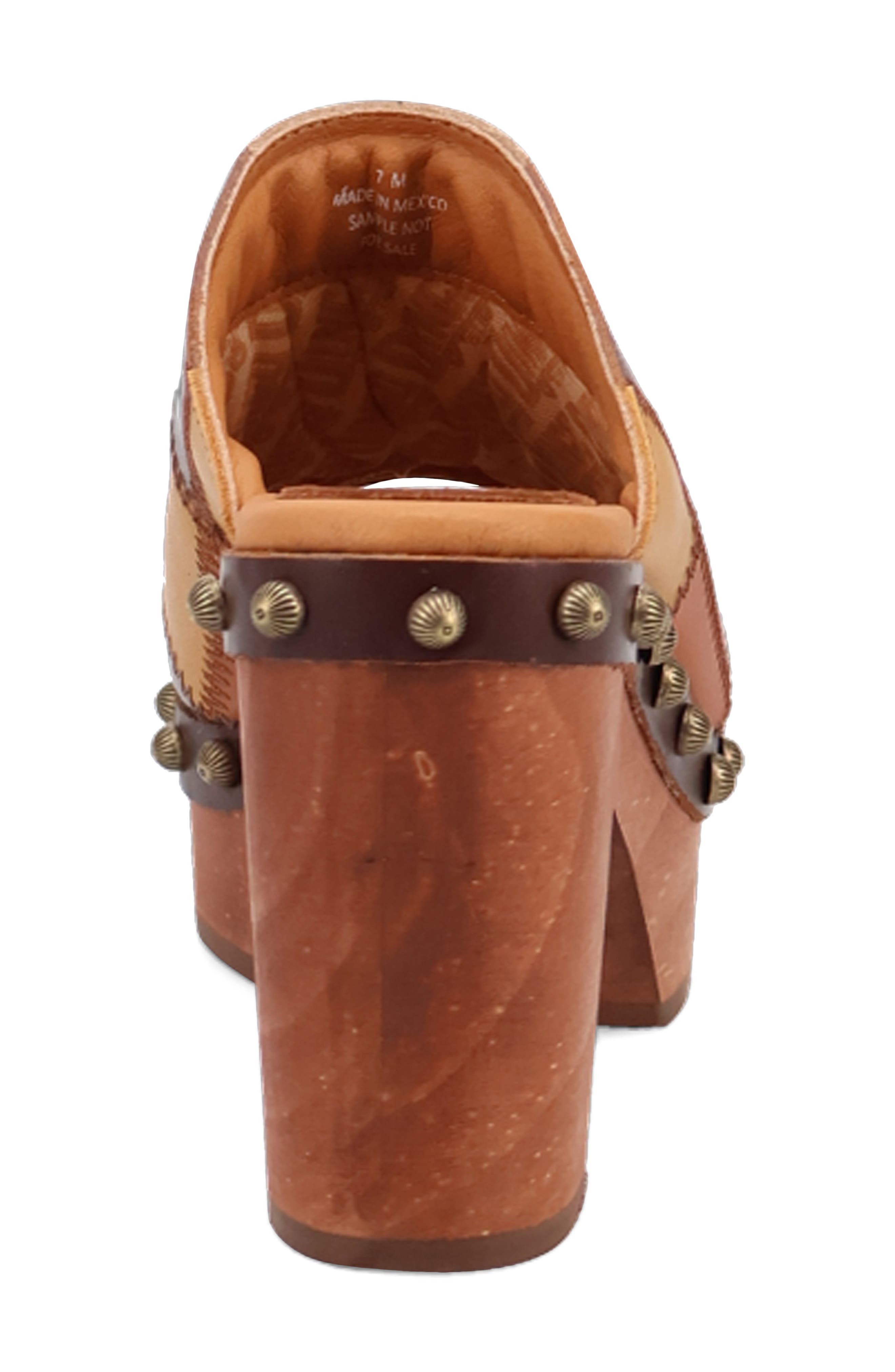 Dingo Mosaic Platform Slide Sandal, Alternate, color, 