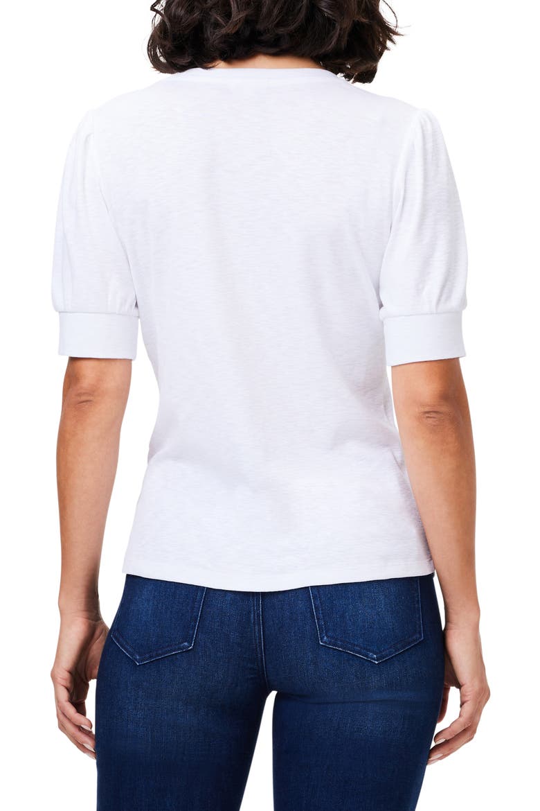 Scoop Neck T-Shirt, Alternate, color, PAPER WHITE