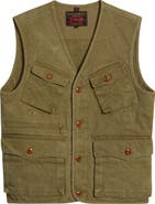 Schott NYC Stonewashed Compound Cotton Vest
