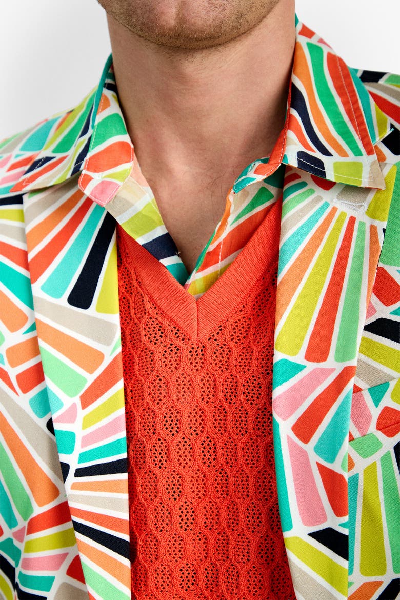Thurston Coppelia Print Blazer, Alternate, color, Coppelia