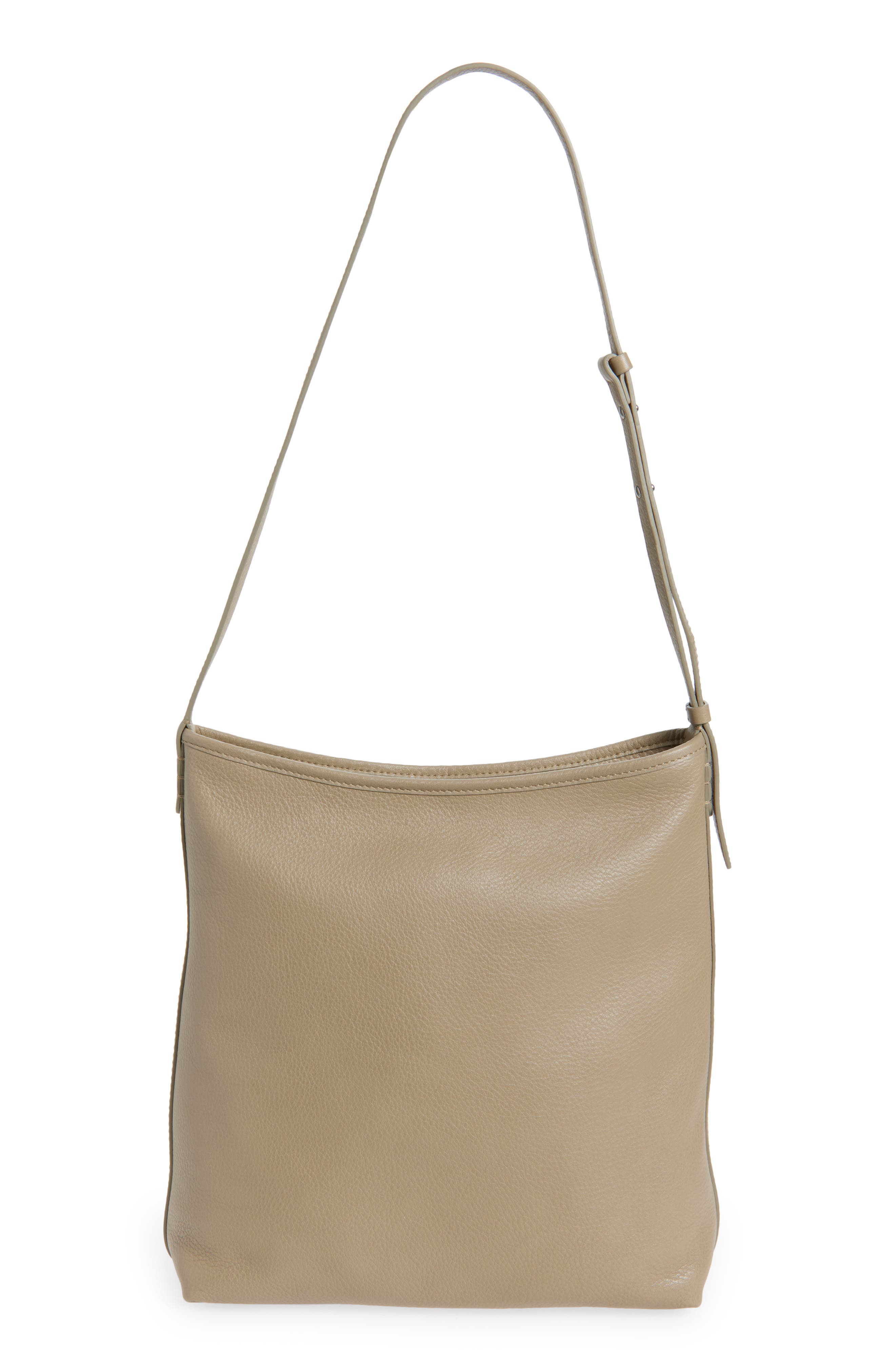 Burberry Small Highlands Leather Shoulder Bag, Alternate, color, 