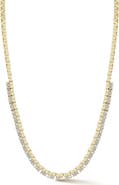 SPHERA MILANO Cubic Zirconia Two-Row Collar Necklace