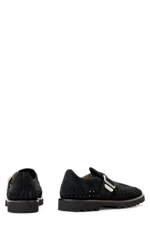 Allsaints Skiff Fisherman Sandal In Black