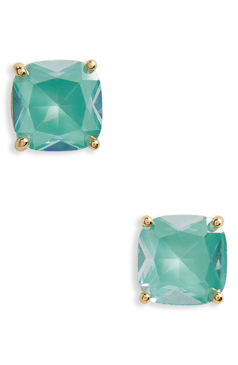 Kate Spade New York small square enamel stud earrings, Main, color,
