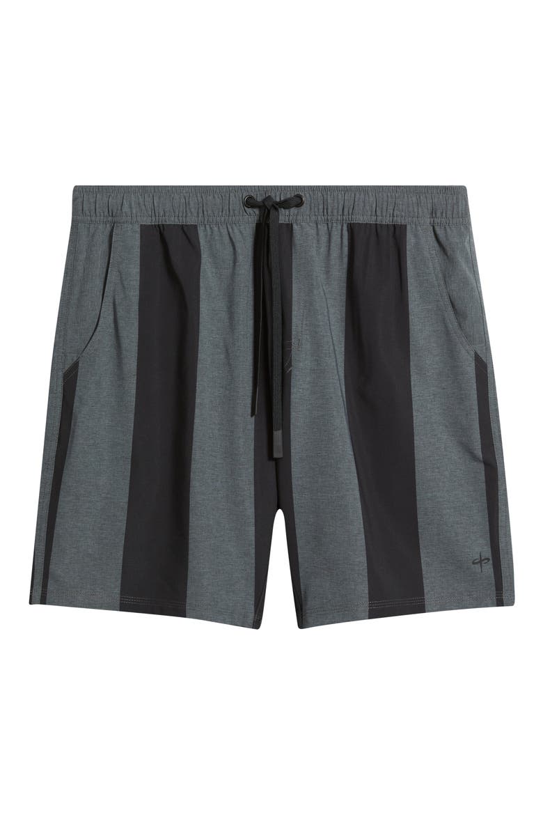 Tempo Tech Shorts, Alternate, color, BLACK STRIPE