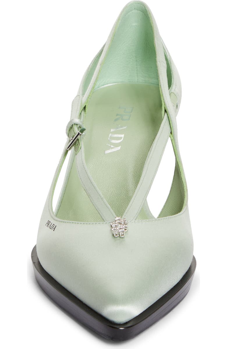 Prada Runway Pointed Toe Pump, Alternate, color,