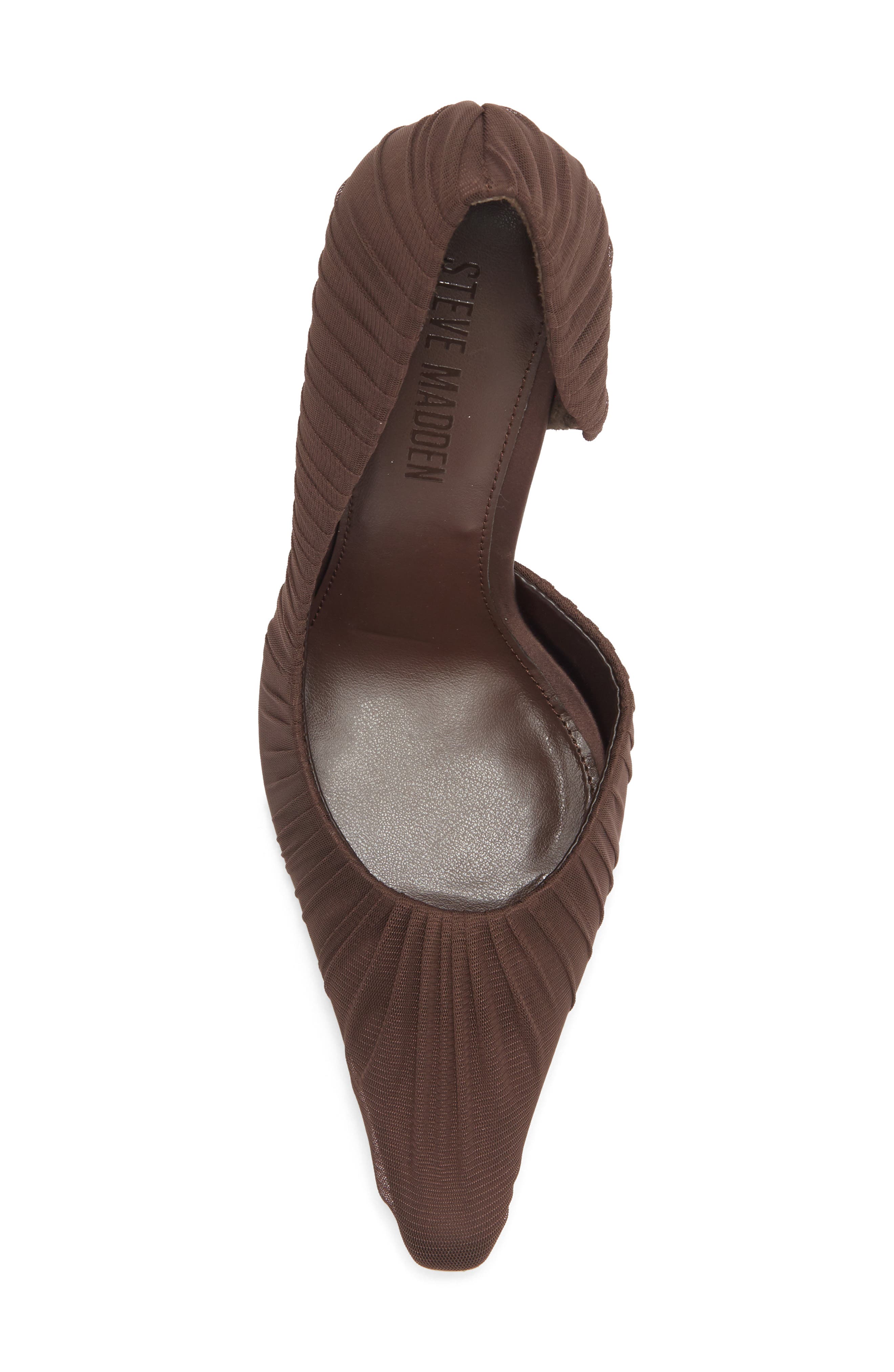 Elegant Pointed Toe d'Orsay Pump, Alternate, color, BROWN