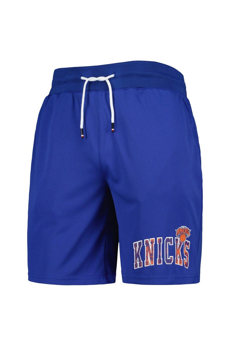 Men's Tommy Jeans Blue New York Knicks Mike Mesh Basketball Shorts, Alternate, color, Blue