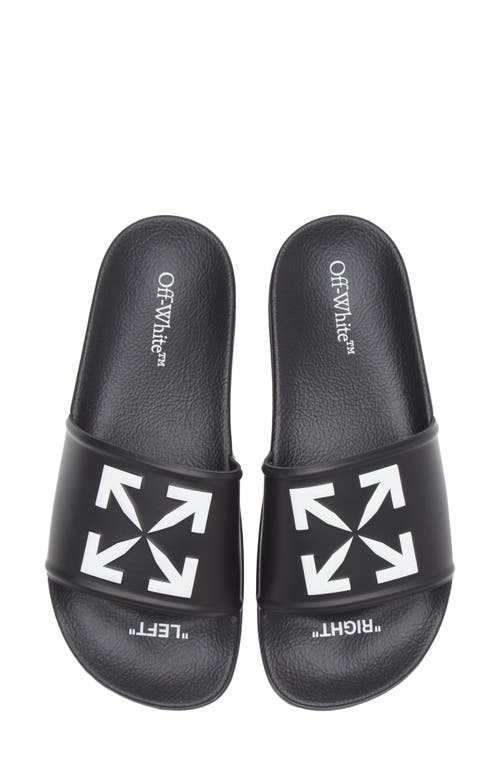 Off-white Arrow Pool Slide Sandal In Multi