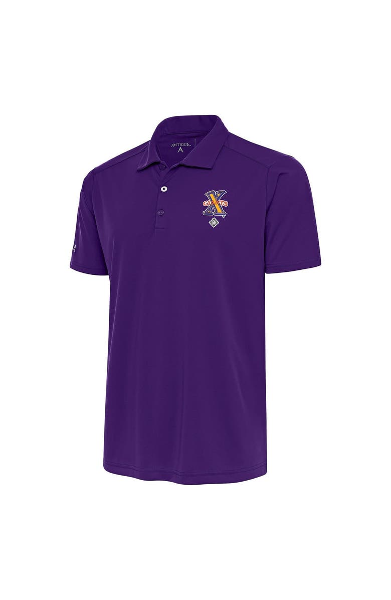 ANTIGUA Men's Antigua Purple Cuban Giants Tribute Polo, Main, color, 