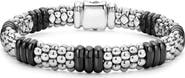 LAGOS Black Caviar Ceramic Rope Bracelet