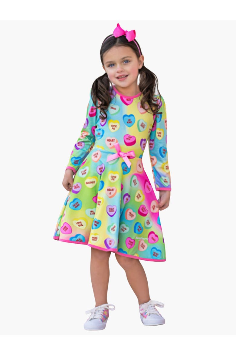 Sweethearts YOU+ME Pastel Darling Dress, Main, color, BLue