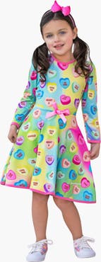 Mia Belle Girls Sweethearts YOU+ME Pastel Darling Dress